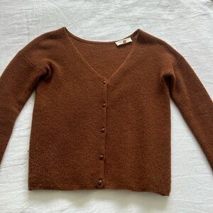 Sézane Barry Cardigan in Brown
